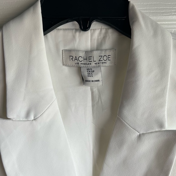 Rachel Zoe Blazer Vest light Ivory sz Small NWOT. - Picture 3 of 9